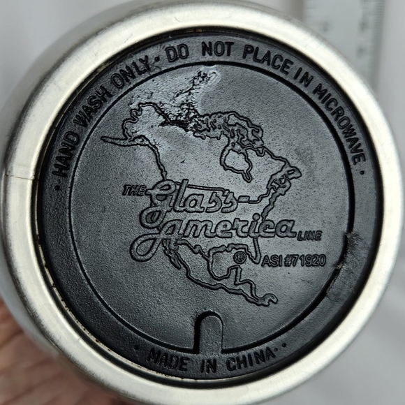 Glass America Stainless Steel Harley Davidson Coffee Travel Cup. White. - Picture 4 of 7